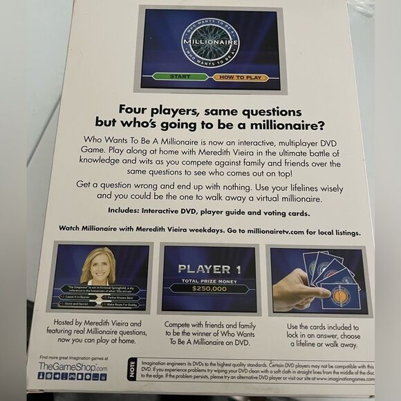 DVD Game Set (3) Deal or No Deal, Family Feud, Who Wants to be a Millionaire - Picture 8 of 8